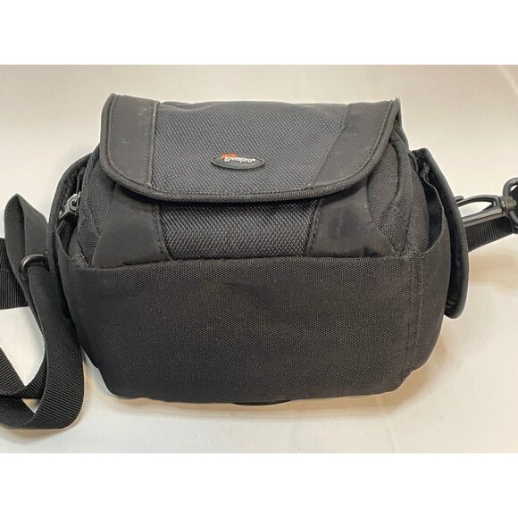 Lowepro Edit 110 Camera SLR shoulder bag pockets 7" x 5" x 5" black - Picture 13 of 14